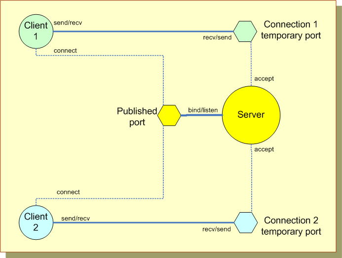 Socket connection diagram